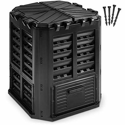 Outdoor Compost Bin 80 Gallon (300 L) Large Garden Compost Bucket - Yahoo  Shopping