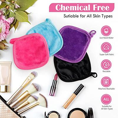 12 Pieces Face Wash Cloth Microfiber Makeup Remover Cloths