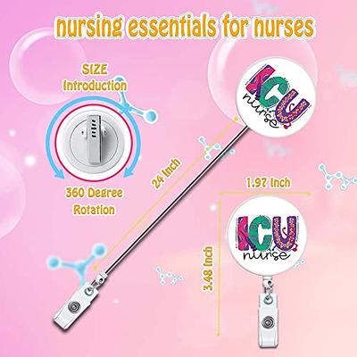 Plifal NICU Badge Reel Holder Retractable with ID Clip for Nurse Nursing  Name Tag Card Cute Pediatri…See more Plifal NICU Badge Reel Holder