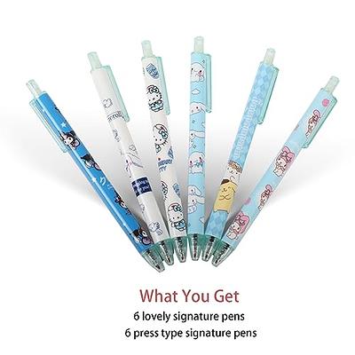  DOXISHRUKY 10 Colored Pens, Cute Pens for Girls, 10