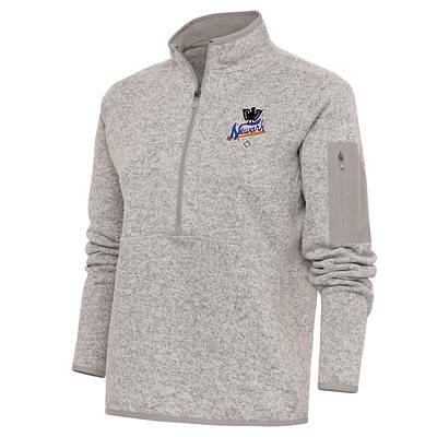 Women's Antigua Oatmeal Denver Broncos Fortune Half-Zip Pullover Jacket -  Yahoo Shopping