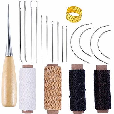 61pcs Yarn Needle Set, Bent Tapestry Needles for Crocheting, Plastic Sewing  Needles, Big Eye Blunt Needles with Colorful Knitting Stitch Markers and