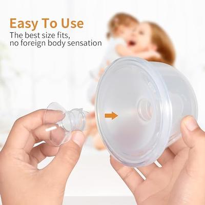 MOMMED Breast Pumps Accessories, 21mm Flange Inserts for 24mm Silicone  Breast Shield/Flange Inserts, 21mm Flange Inserts to Reduce 24 mm Nipple  Tunnel Down to 21mm, 2 Pack : : Baby Products