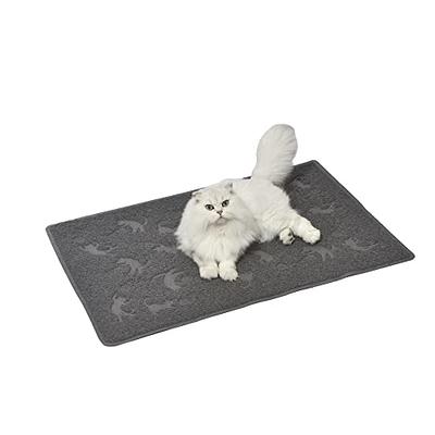 SUSSEXHOME 2 ft. x 3 ft. Mat Cat and Dog Litter Mat for Litter Box