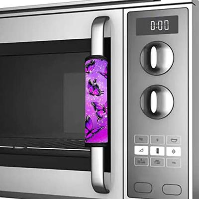  Purple Grape Refrigerator Door Handle Covers Fruits