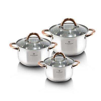 Demeyere 5-Plus 10 Piece Stainless Steel Cookware Set