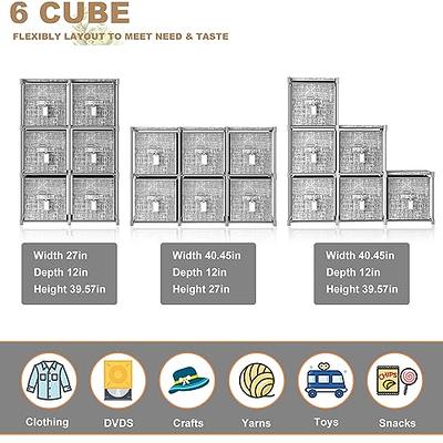 Whitmor 6-section Drawer Organizer, Cubbies & Storage Cubes