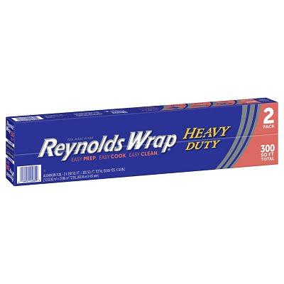 Reynolds Wrap 18' Heavy Duty Aluminum Foil (150 sq. ft./roll, 2 rolls) -  Yahoo Shopping