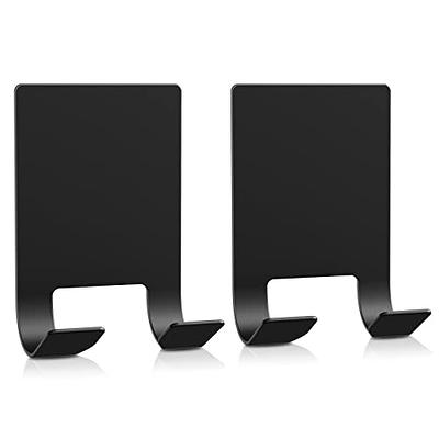 Adhesive Razor Holder, VIS'V Matte Black Self Adhesive Razor Hooks