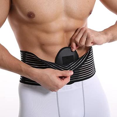 Umbilical Hernia Belt for men (premium compression pad). Umbilical hernia  belt for women: prevention of surgery. Abdominal binder for men - Hernia  support belt women (hernia belts): pain relief (L/XL) - Yahoo