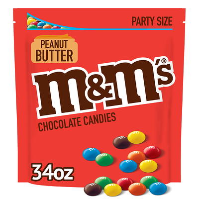 M&M'S Valentine's Day Peanut Butter Milk Chocolate Candy, 9.48 oz