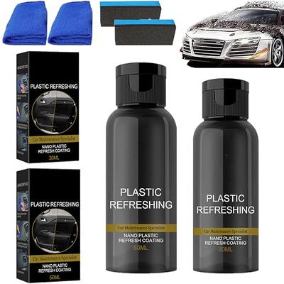 1pc 50ML Car Plastic Parts Refurbish Agent, Car Plastic Refreshing