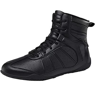 MOCINNA Mens Boxing Boots, Ligthweight Wrestling Trainers Non-Slip