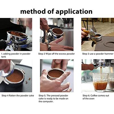 Professional Coffee Tamper ,Coffee Bean Pressing Tool ,Portafilter  Stainless Steel Espresso Tamper for Kitchen ,Shop ,Household Coffee Maker  51mm