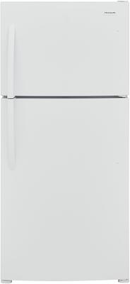 LG 20.2-cu ft Top-Freezer Refrigerator (White) ENERGY STAR in the