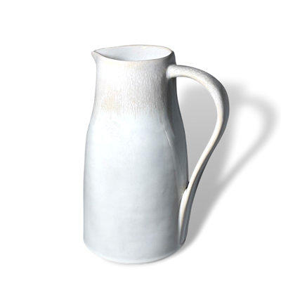 8oz Ceramic Creamer Pitcher White - Threshold™