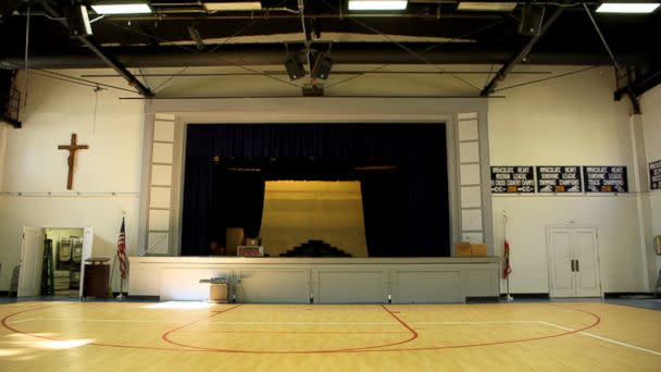 PHOTO: The inside of Immaculate Heart High School in Los Angeles, where Megan Markle went to school, is pictured here. (ABC News)