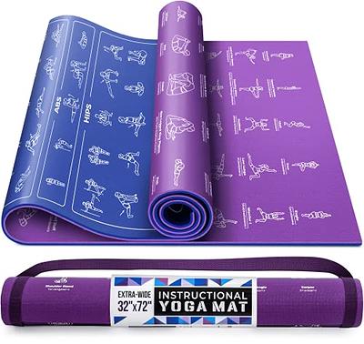 Beginner's Yoga Starter Kit Set - 6mm Thick Non-Slip Exercise Yoga Mat, 2  Yoga Blocks, Yoga Ball, Yoga Strap with Carrying Strap Net Bag, 11-Piece  Yoga Mat Kits and Sets for Women