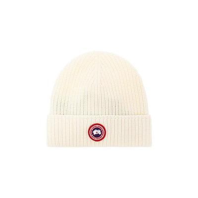 Khaki Logo Beanie