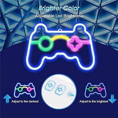 Gamepad Shape Led Neon Light Wall Gaming Room Decoration, Neon Light Sign  Gamer