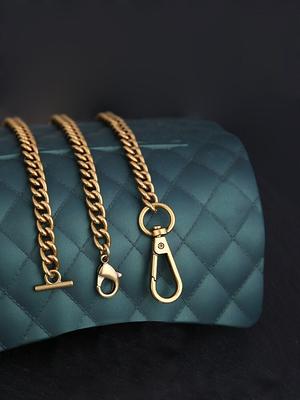 Antique gold Chain Strap bag chain replacement strap purse chain bag strap  bag handle bag hardware