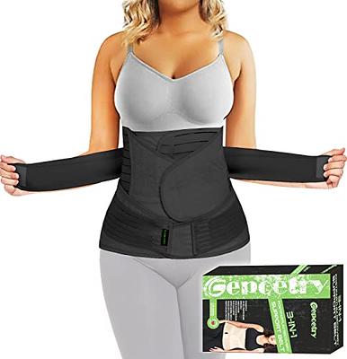CANMIUS Abdominal Binder Post Surgery Tummy Tuck Belt For Women & Men  Postpartum Belly Band Compression