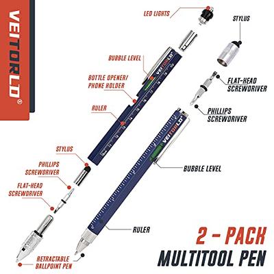 Stocking Stuffers for Men Multitool Pen - Gifts for Men Dad 10 in