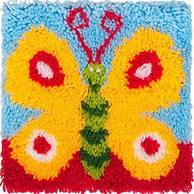 Latch Hook Rug Kits Carpet Embroidery Blanket Crochet Yarn for