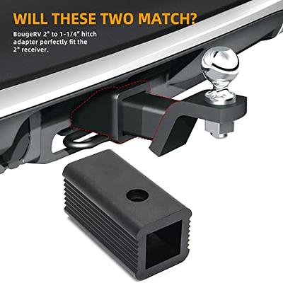 2 to 1-1/4 Hitch Adapter