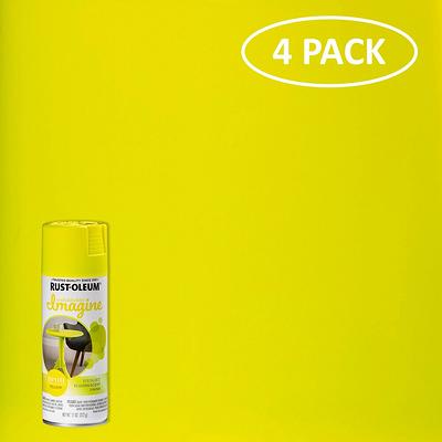 Imagine 4-Pack Gloss Chrome Silver Spray Paint (NET Wt. 10-oz)