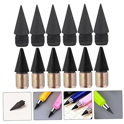 12Pcs Forever Pencil Colored Pencils 12Pcs Replacement Pen Tips