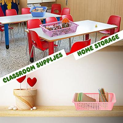  Plastic Trays For Classroom, Office Organizing