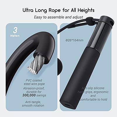  Jump Rope, RENPHO Smart Jump Rope with Counter, Fitness Skipping  Rope with APP Data Analysis, Workout Jump Ropes for Home Gym, Crossfit, Jumping  Rope for Exercise for Men, Women, Kids