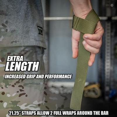 Iron Infidel Weight Lifting Straps- Wrist Straps for Weight