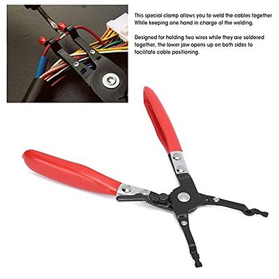 Soldering Plier, Universal Car Soldering Aid Plier, Wire Soldering Clamp  Pick‑Up Aid Tool for Automobile Maintenance Repairing - Yahoo Shopping