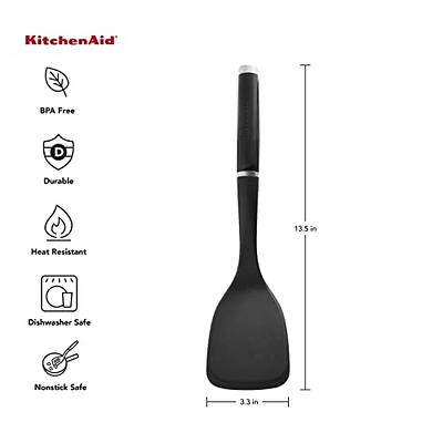 KitchenAid Classic Slotted Turner, One Size, Black 2, 13.66-Inch & Classic Basting  Spoon, One Size, Black 2 - Yahoo Shopping