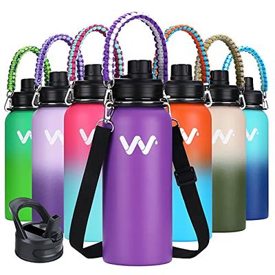 Zak Designs 17.5-oz. Tritan Water Bottle 3-Pack Set Reuseable Plastic with  One-Touch Lid, Silicone Spout with Cover (Assorted Colors)