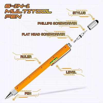  Multitool Pen 6-in1 Cool Gadgets for Men Gifts Stocking  Stuffers for Men : Tools & Home Improvement