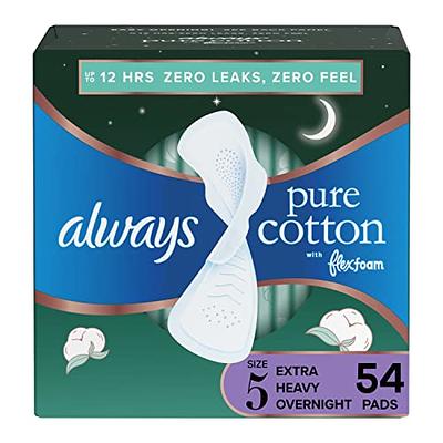  Always Anti-Bunch Xtra Protection, Panty Liners for Women,  Extra Long Length, Unscented, 92 Count (Pack of 4) (368 Count) (Packaging  May Vary) : Health & Household