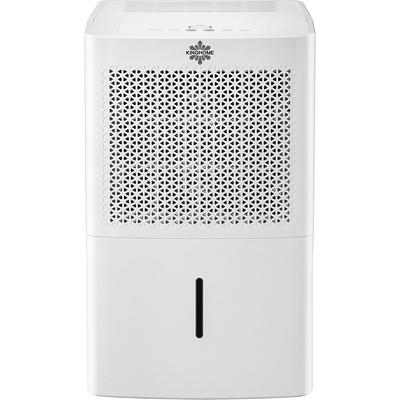  BLACK+DECKER 1500 Sq. Ft. Dehumidifier for Medium to Large  Spaces and Basements, Energy Star Certified, BD22MWSA , White