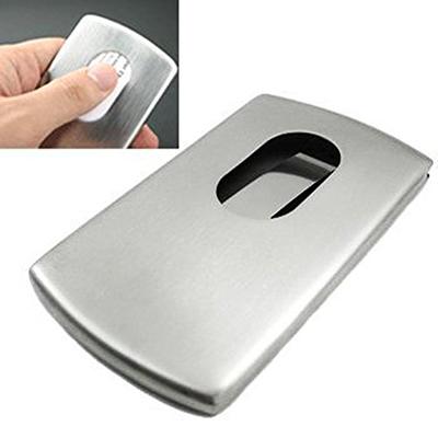 Yeaqee 6 Pcs Business Card Holder Aluminum Business Card Case Mini