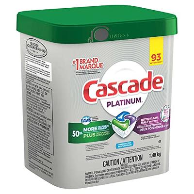 Cascade Platinum ActionPacs Fresh Scent Dishwasher Detergent with Dawn  36-Count (2-Pack) - Yahoo Shopping