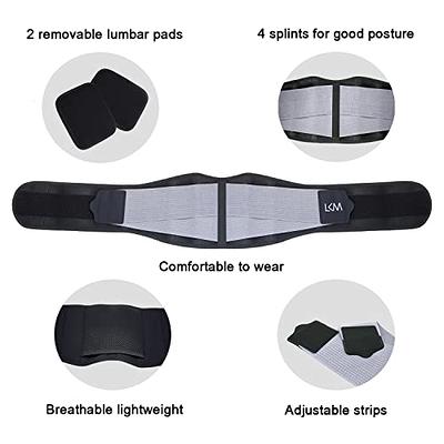 Adjustable Lightweight Breathable Lower Back Brace Belt Pain