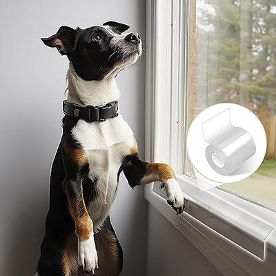 Door Protector from Dog Scratching, Window Sill Protector, Clear Sided  Shield Protection Barrier Anti Cat, Dog Scratching, Slobbering, and Clawing  Furniture, Glass, Car Door, Couch 4in x 16.4ft - Yahoo Shopping