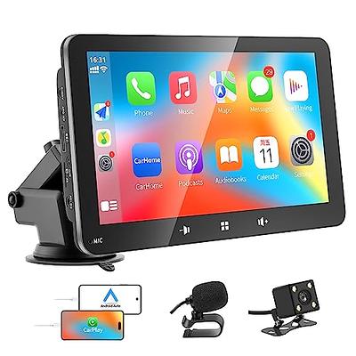 Apple Carplay Screen Portable Wireless Apple Car Play & Android Auto, 7  Touch Carplay Screen for Car Stereo Backup Camera, Car Play Screen with  Mirror Link, Airplay, Bluetooth Handsfree/Mic/TF/USB/AUX - Yahoo Shopping