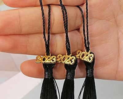 Tupalizy 10PCS Mini Silky Handmade Bookmark Tassels with 20PCS