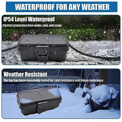 Outdoor Weatherproof Electrical Box, IP54 Waterproof Box