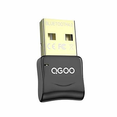 Bluetooth Adapter for PC, Hannord USB Mini Bluetooth 5.0 Dongle for  Computer Desktop Wireless Transfer for Laptop Bluetooth Headphones Headset  Speakers Keyboard Mouse Printer Windows 10/8.1/8/7 