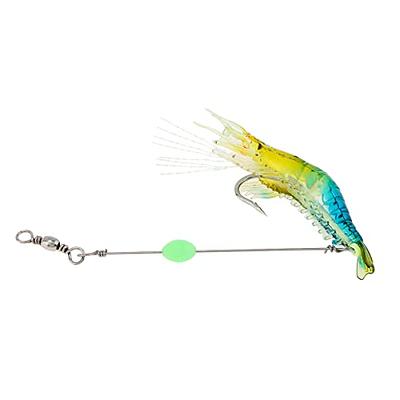 OriGlam 6pcs Saltwater Shrimp Fishing Lures, Fishing Shrimp Lures