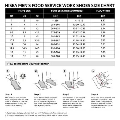 Mens Non Slip Work Shoes Slip On Water Resistant Walking Sneakers Food  Service - Wide Diabetic Comfortable Slip Resistant Shoes Chef Kitchen Men